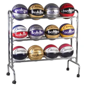 #11292 PORTABLE BALL RACK 3 TIER HOLDS 12 BALLS