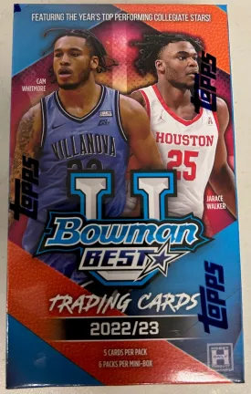 2022/23 Bowman University's Best Basketball Mini Box