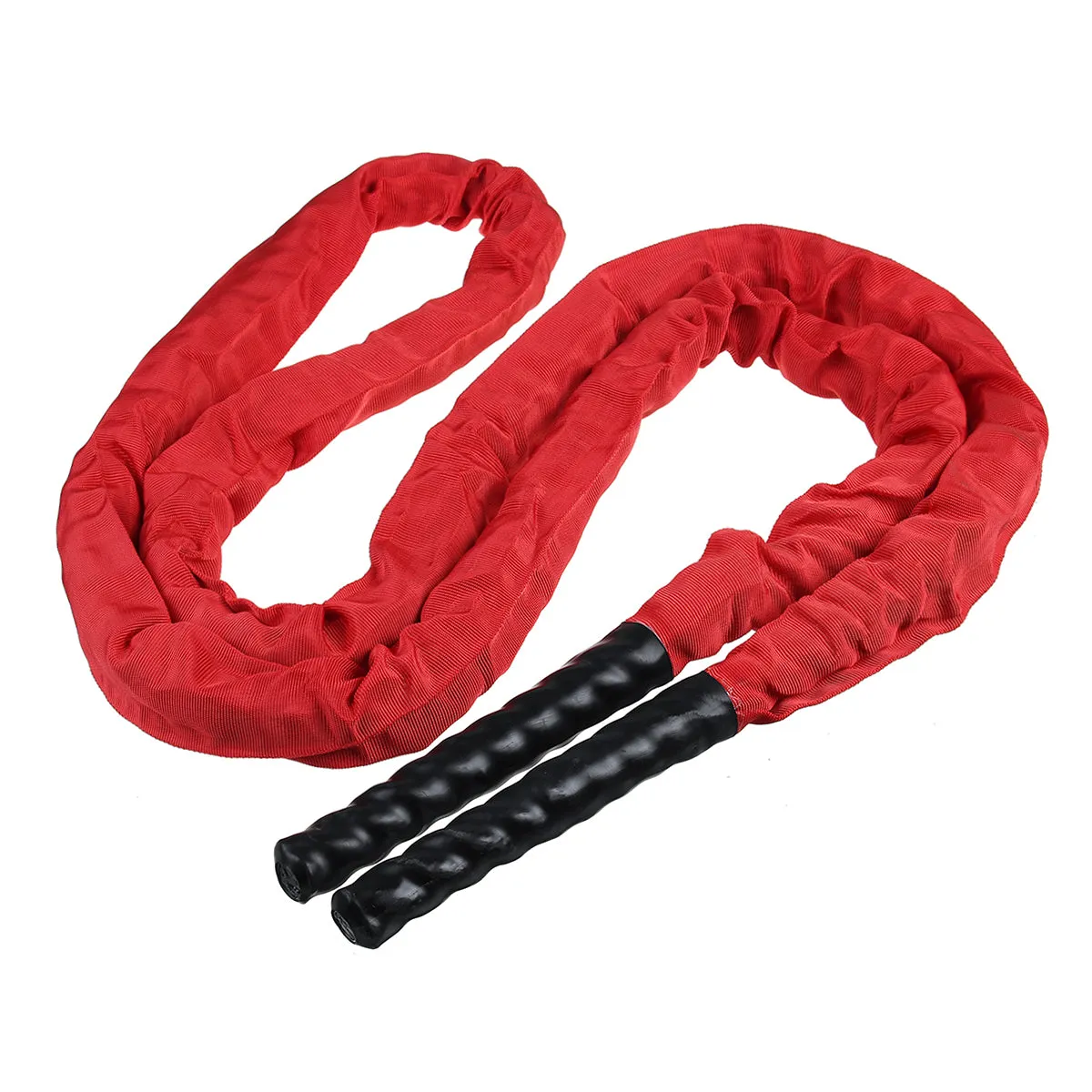 3-Colors 25mm Dia. Fitness Heavy Jump Rope 300CM Weighted Battle Skipping Ropes Power Improve Muscle Strength Training Rope