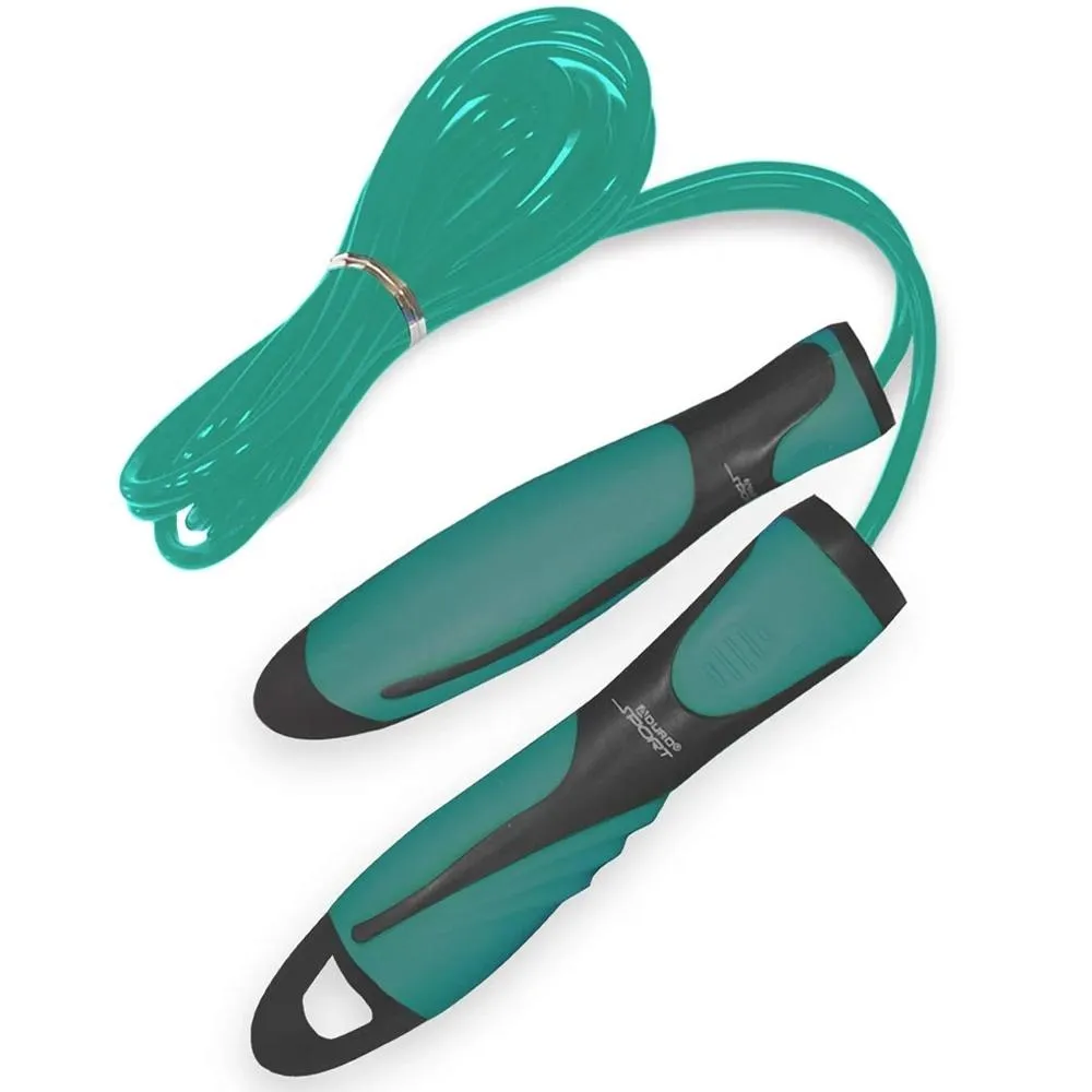 Aduro Sport Speed Jump Rope with Rubberized Non-Slip Handles