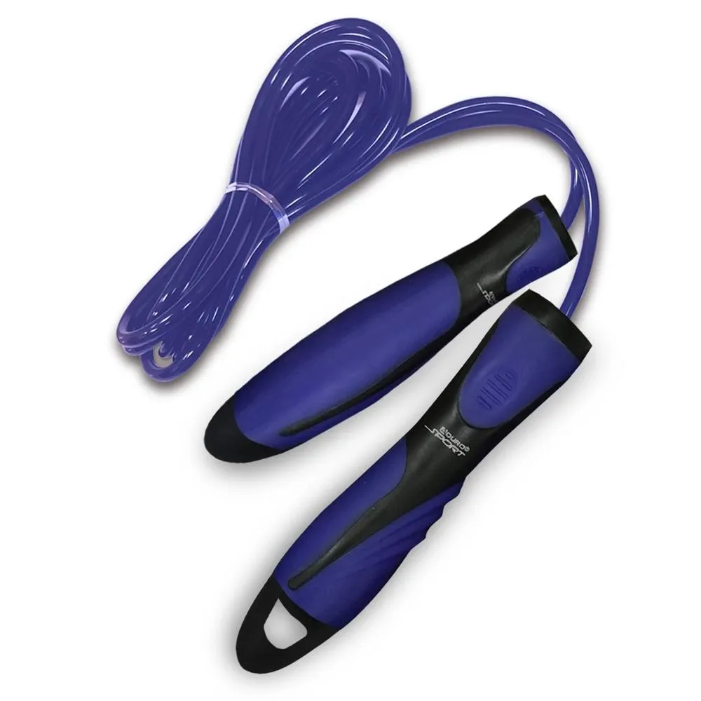 Aduro Sport Speed Jump Rope with Rubberized Non-Slip Handles