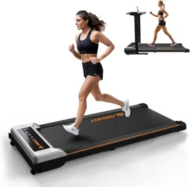 AIRHOT 2in1 Walking Pad Treadmill, 2.5HP Motor Walking Pad with LED Display and Remote Control, Running Machine for Home Office Use