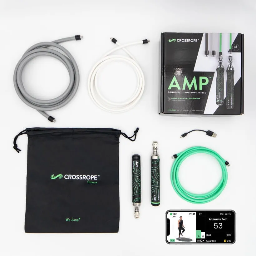 AMP™ Jump Rope Set   1 Year Membership