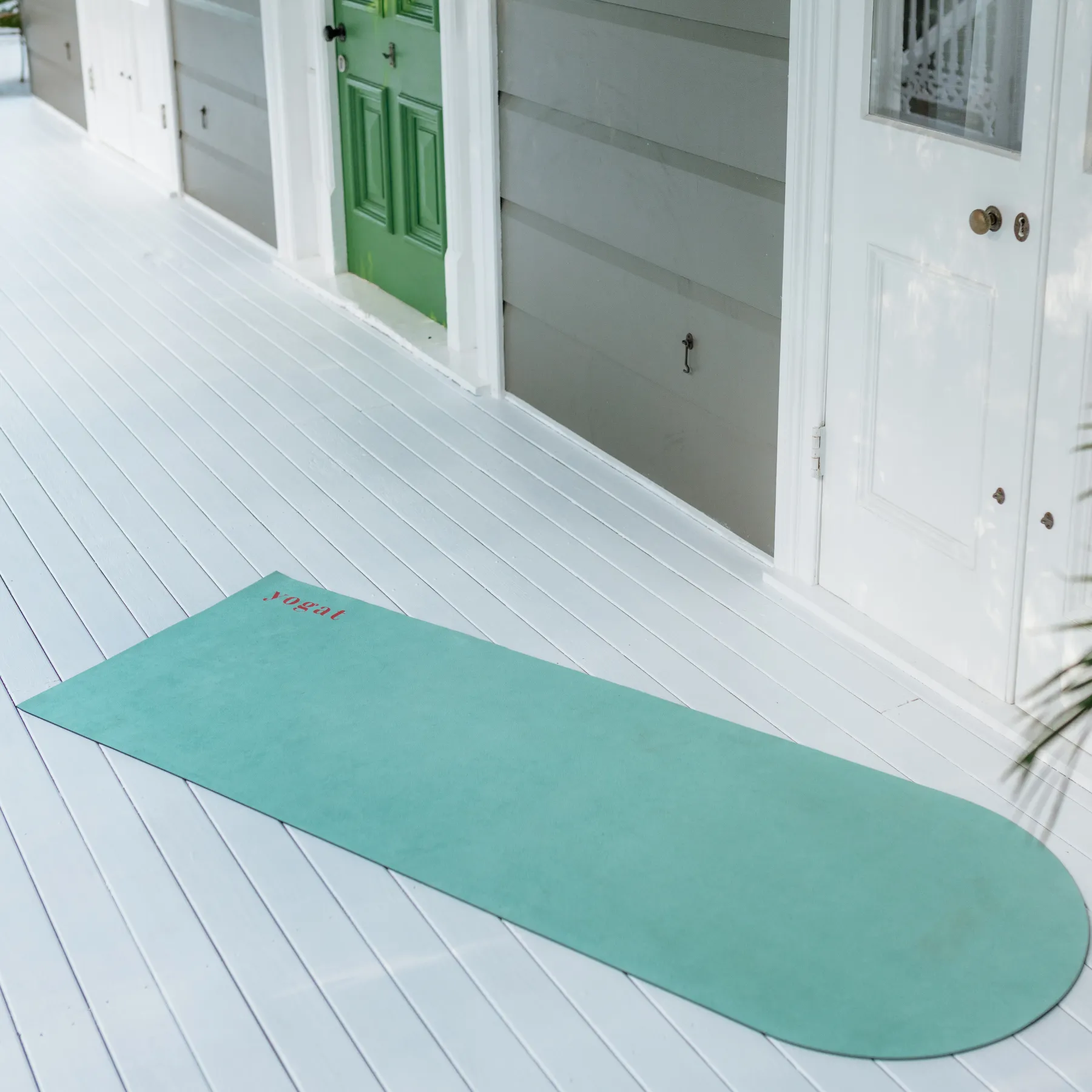 Arch Series Eco-Friendly Yoga Mat - Menthol Green