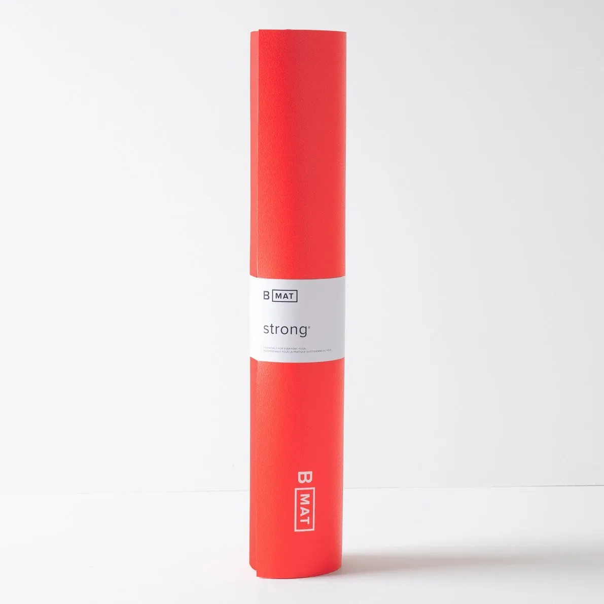 B Mat Strong Yoga Mat | Sunrise Red 6mm