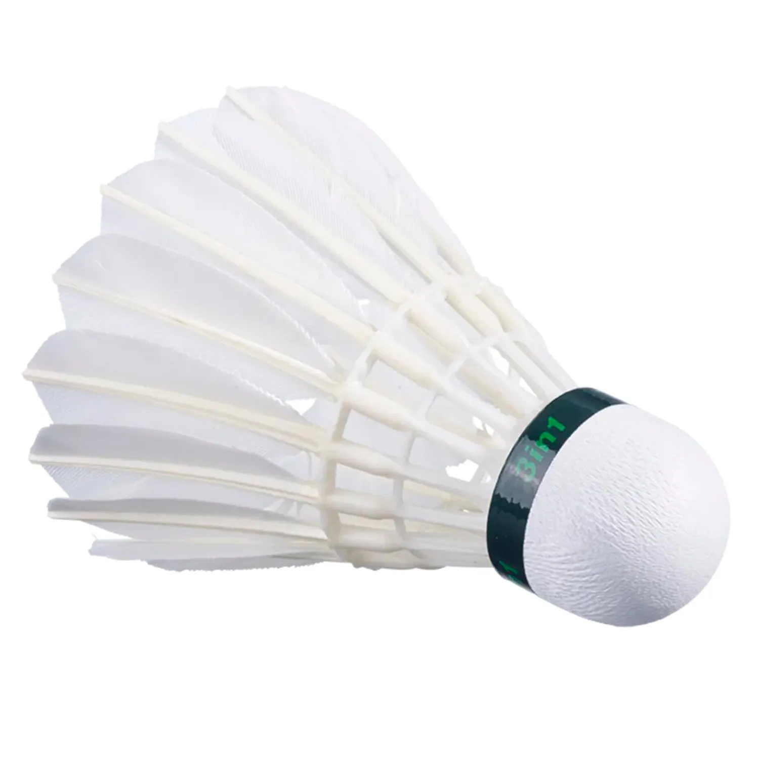 Babolat Hybrid Shuttle Cock (Pack of 12 Cocks)