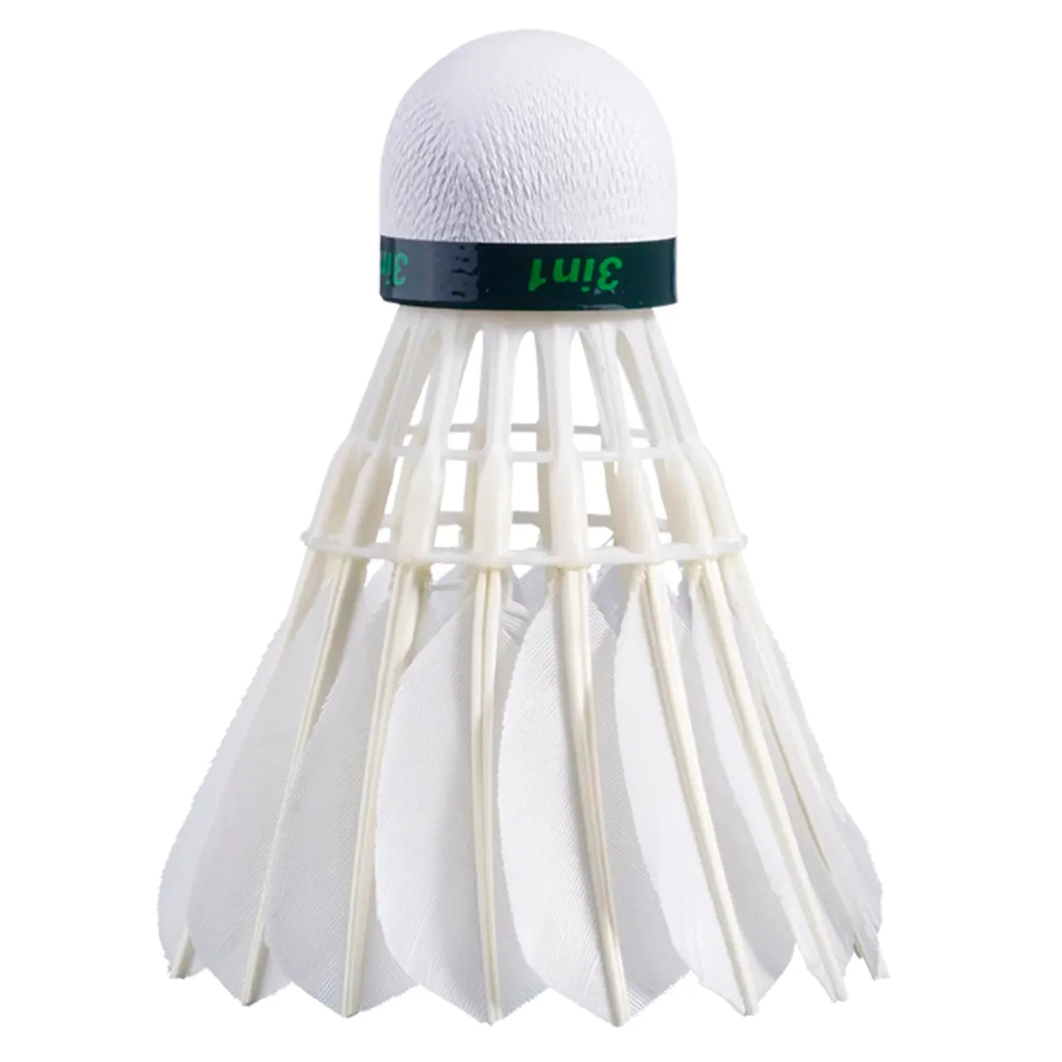 Babolat Hybrid Shuttle Cock (Pack of 12 Cocks)
