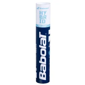 Babolat Hybrid Shuttle Cock (Pack of 12 Cocks)