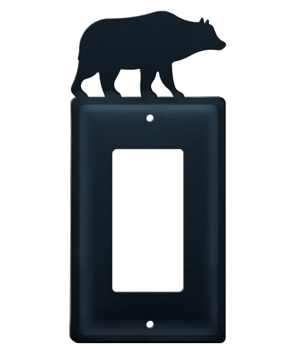 Bear Single GFI Cover