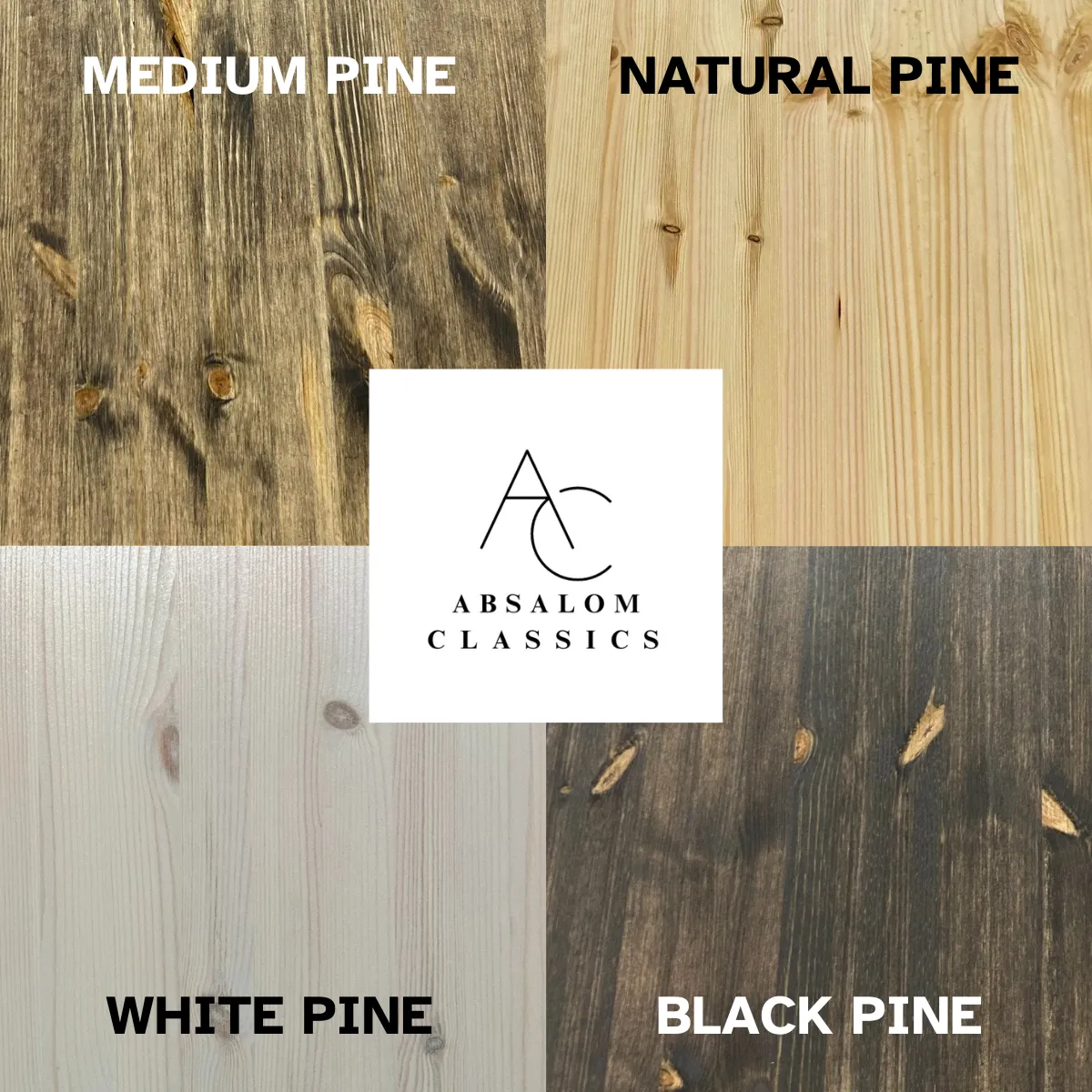 Bench Nº 3 - Gun Metal / Pine