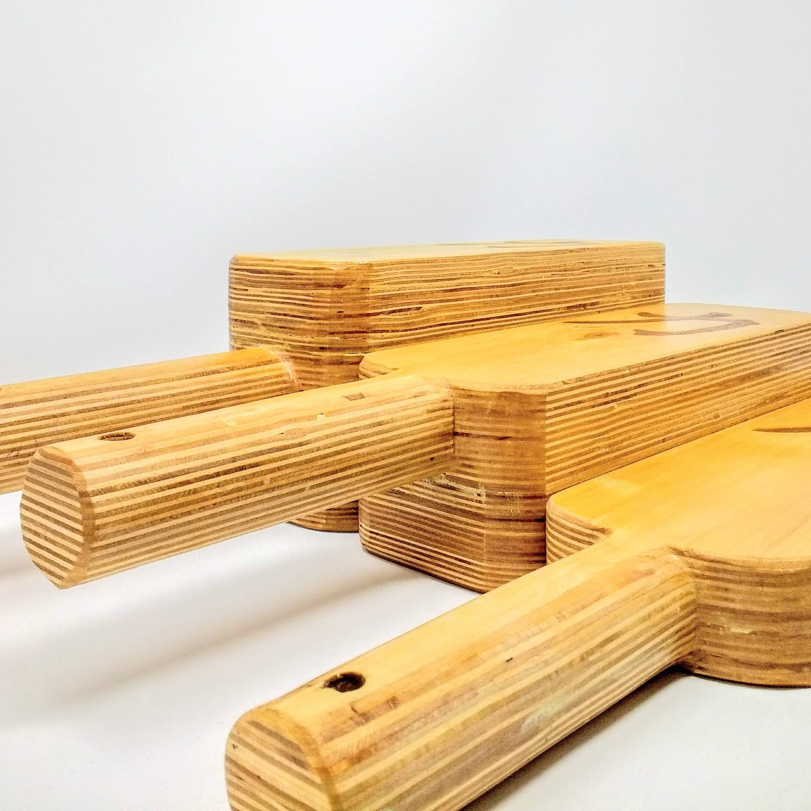 Bench Press Wooden Boards - Set of 3