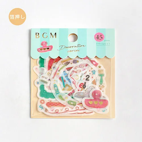 BGM Flake Seal Decoration Stationery