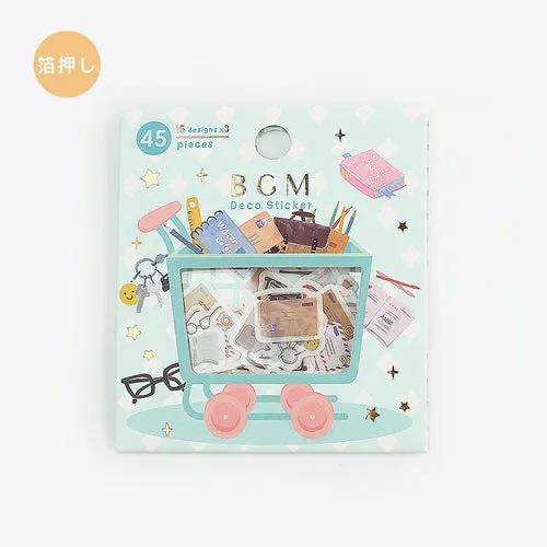 BGM flake Seal Stationery