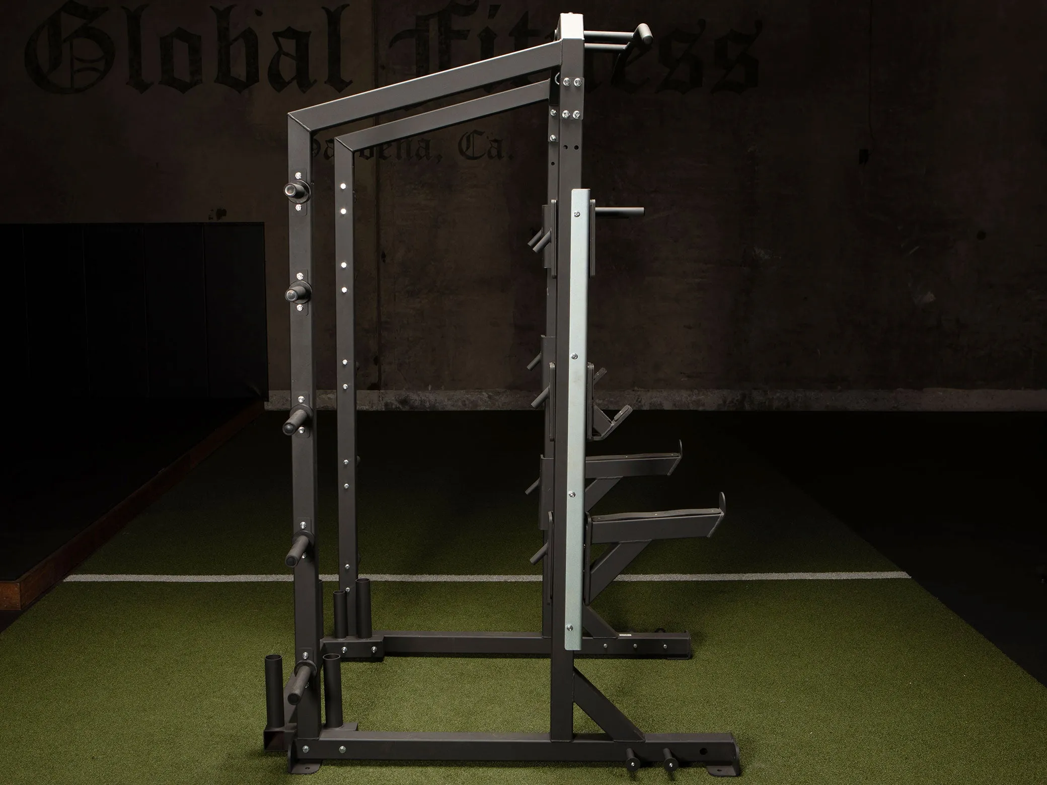 Black Sportgear Half Power Rack