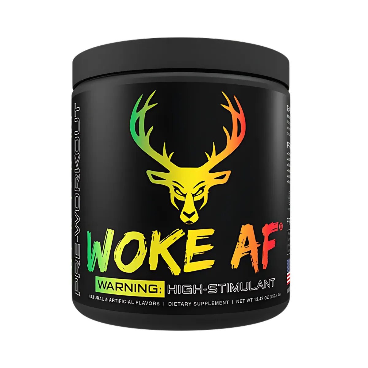 Bucked Up, Woke AF, High Stimulant Pre-Workout, 30 Servings