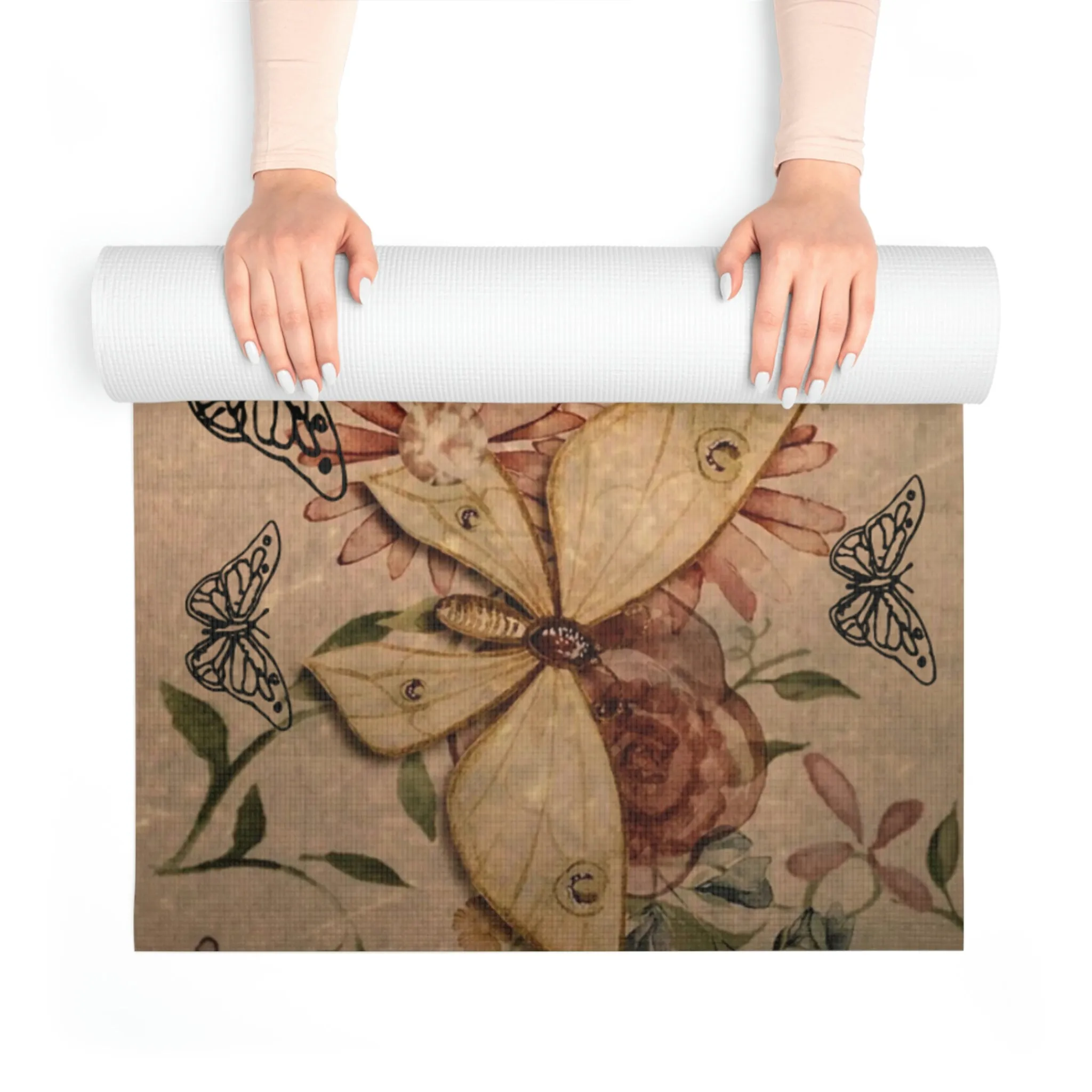 Butterfly Foam Yoga Mat