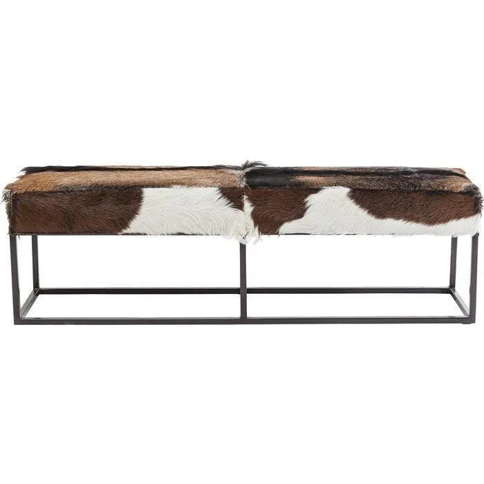 Country Life Real Fur Bench