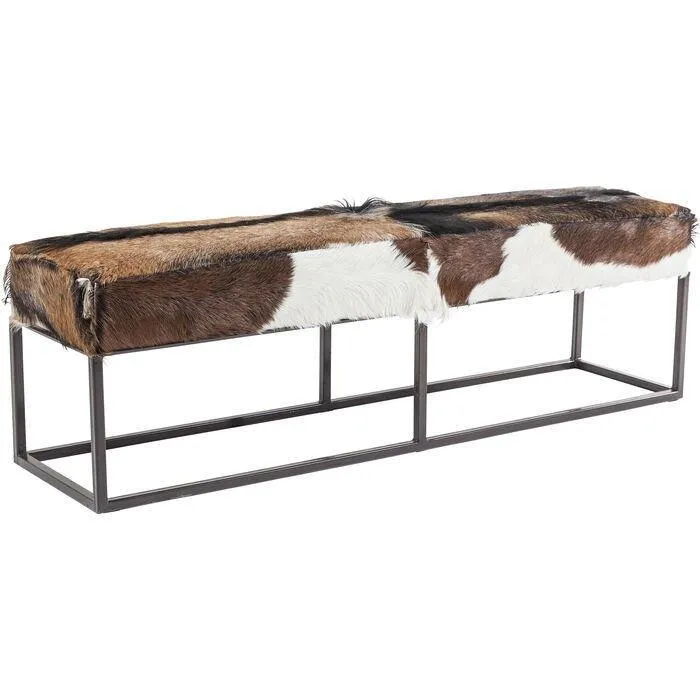 Country Life Real Fur Bench