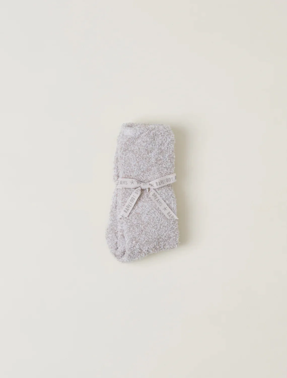 Cozychic® Heathered Socks - Stone/White