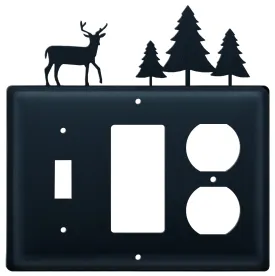 Deer & Trees Single Switch & Outlet CUSTOM Product Cover