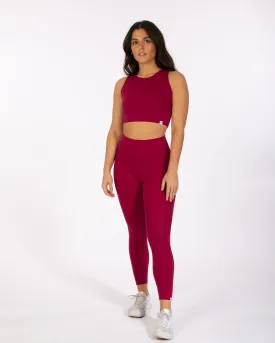 Devi Leggings - Cherry