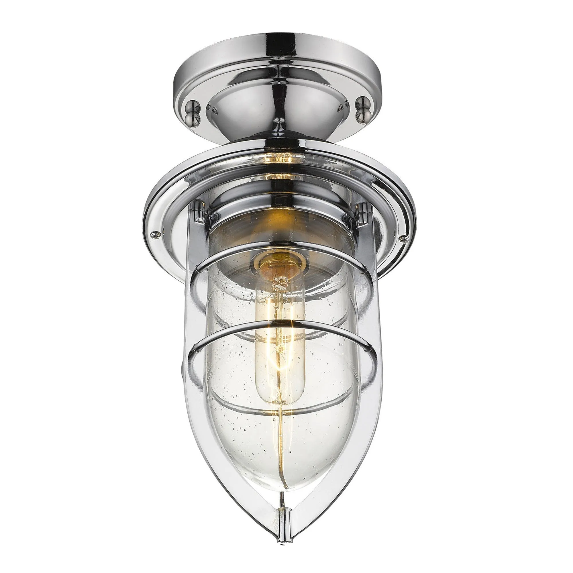 Dylan 3-Light Chrome Hanging Lantern By Homeroots