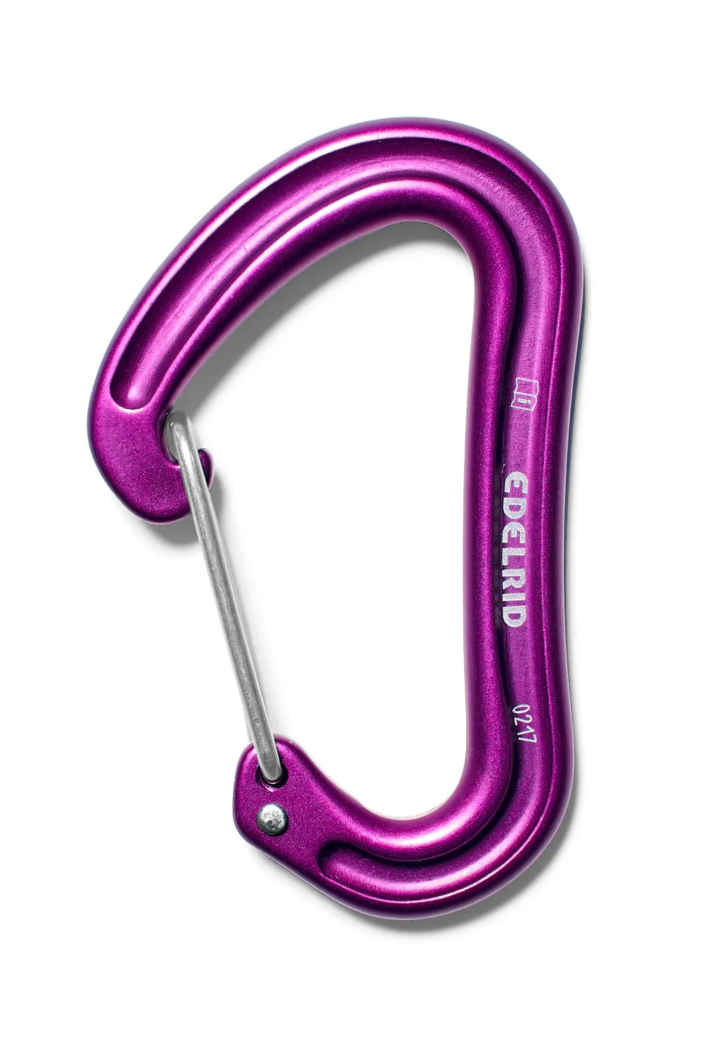 Edelrid Nineteen G Wire Carabiner - Violet