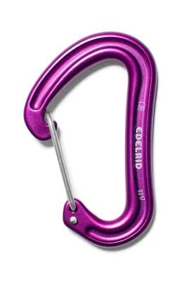 Edelrid Nineteen G Wire Carabiner - Violet