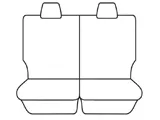 Esteem Velour Seat Covers Set Suits Toyota Landcruiser 300 Series VX 7/2021-On 3 Rows