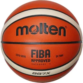 FIBA Approved Basketball, 12 Panel 2-Tone Composite
