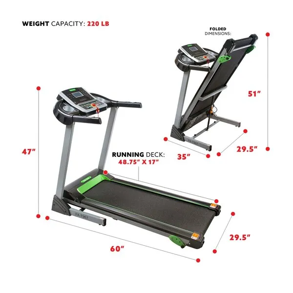 Fitness Avenue Treadmill with Manual Incline