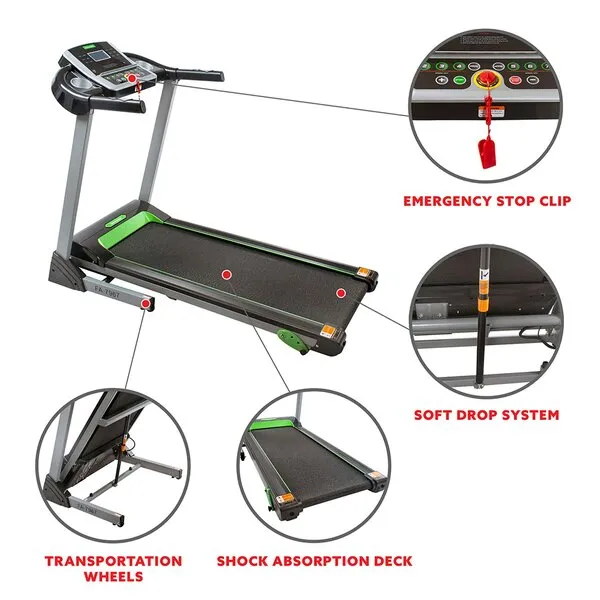 Fitness Avenue Treadmill with Manual Incline