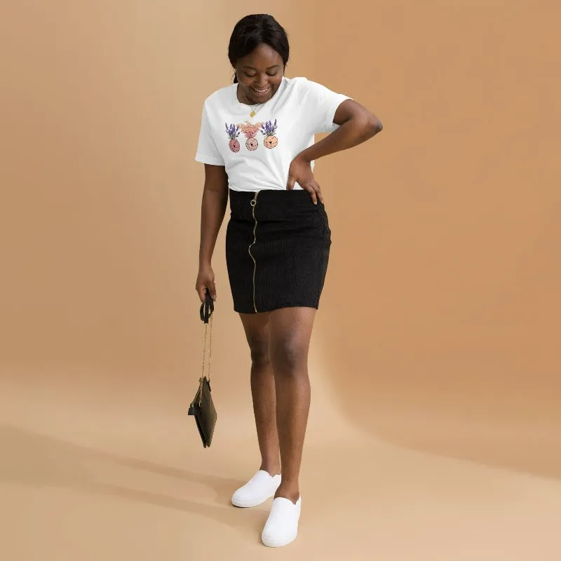 Floral Basketballs T-Shirt