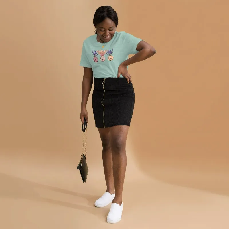 Floral Basketballs T-Shirt