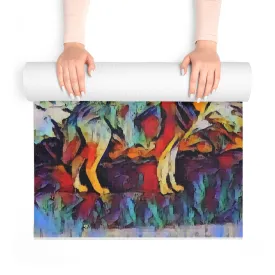 Foam Yoga Mat ... Coyote ... "Yosemite Valley: Circa May23 ... KPH Base Photo" ... Original Works ...