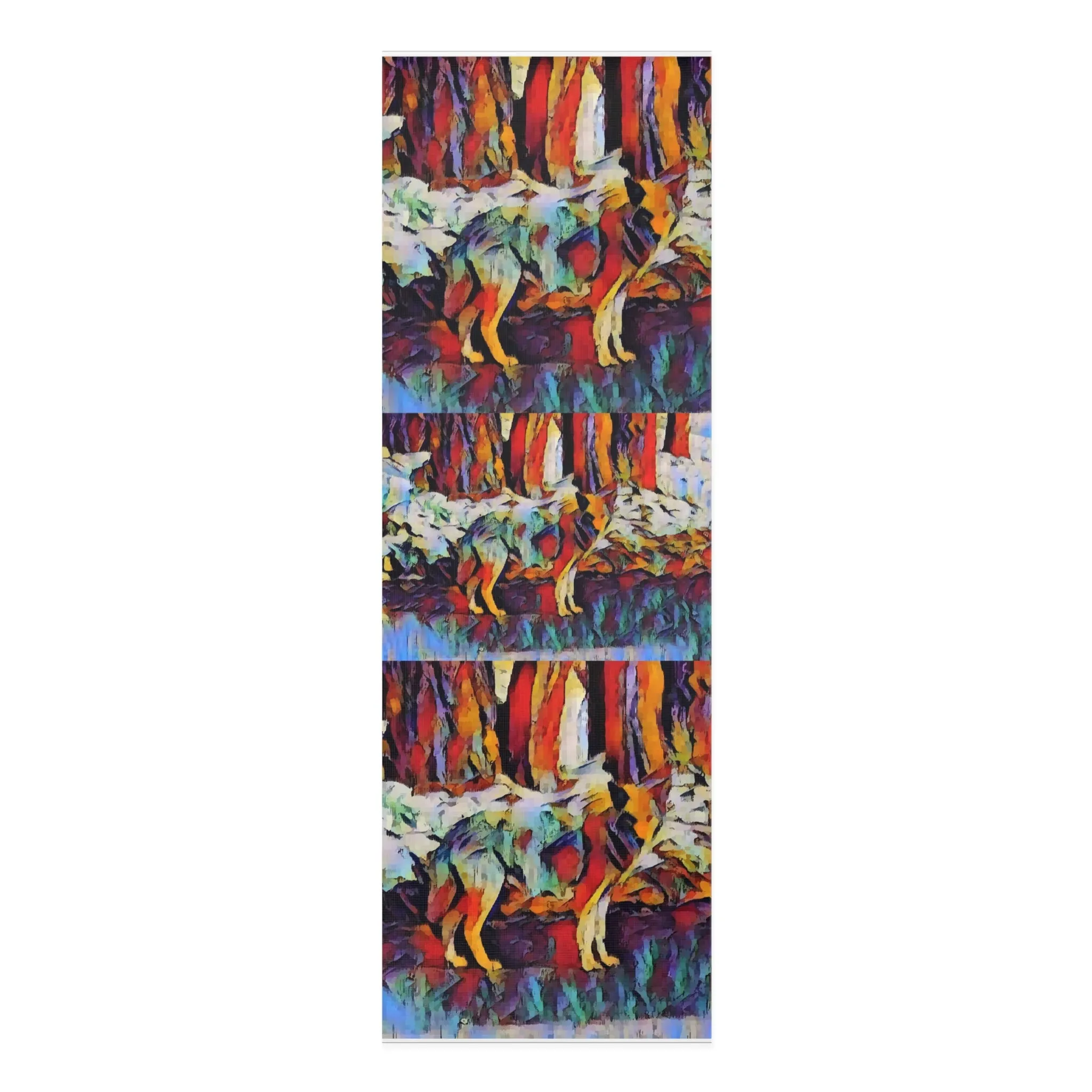 Foam Yoga Mat ... Coyote ... "Yosemite Valley: Circa May23 ... KPH Base Photo" ... Original Works ...
