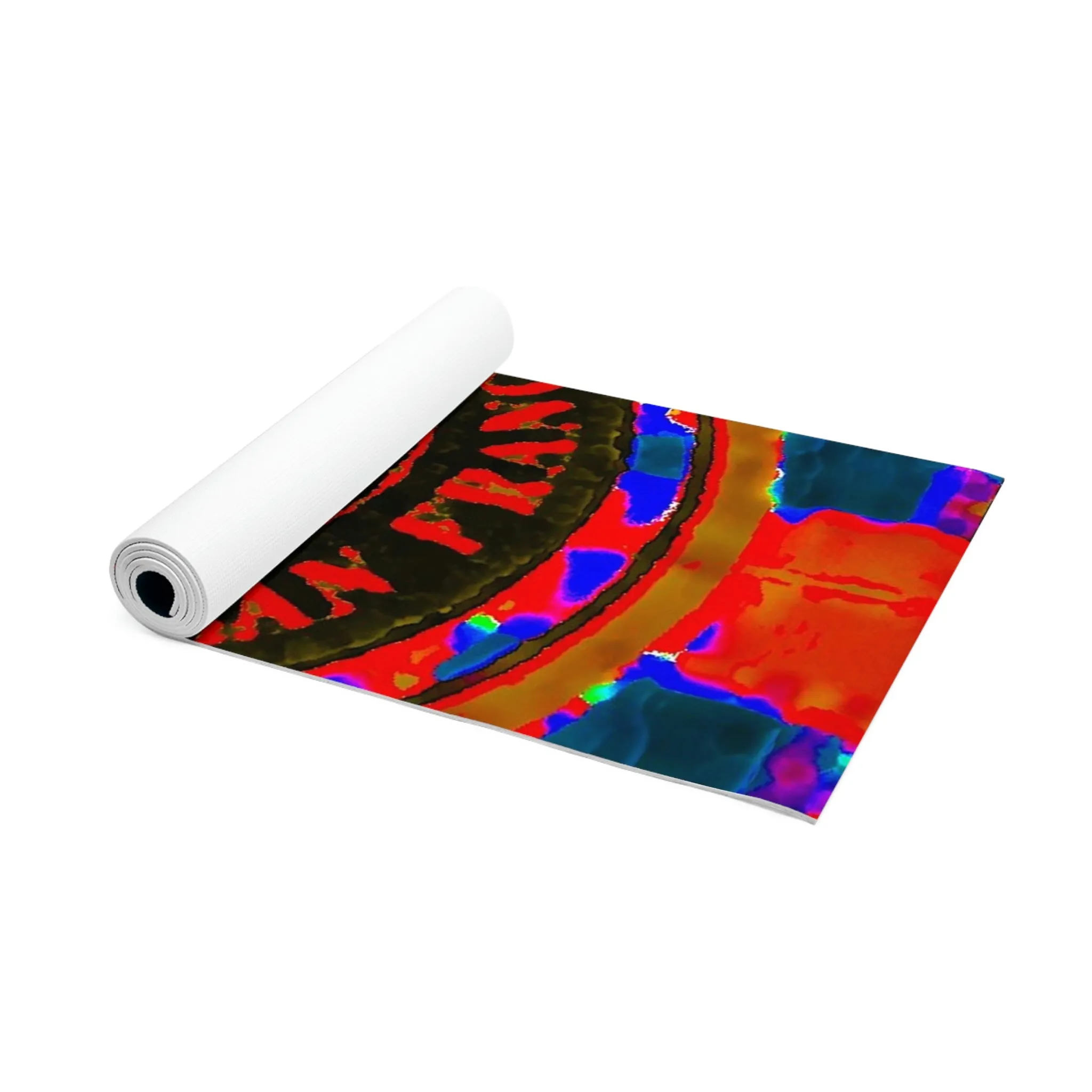 Foam Yoga Mat ...  "No.9 Fishermen's Grotto - Fishermen's Wharf, SF, California" ... Family Archives: 1970's ... Original Works ...