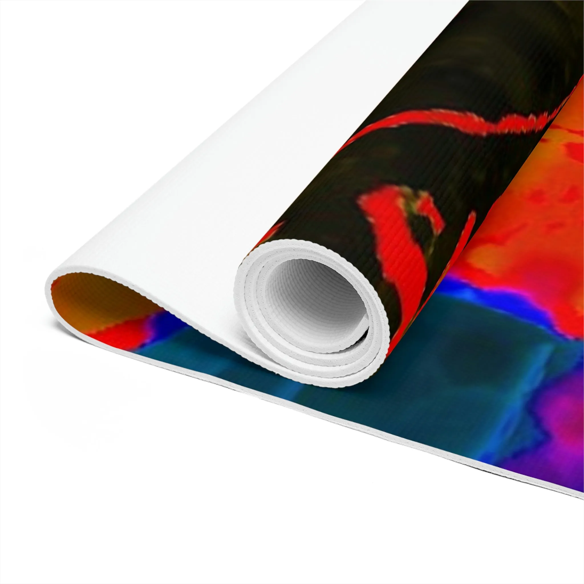 Foam Yoga Mat ...  "No.9 Fishermen's Grotto - Fishermen's Wharf, SF, California" ... Family Archives: 1970's ... Original Works ...