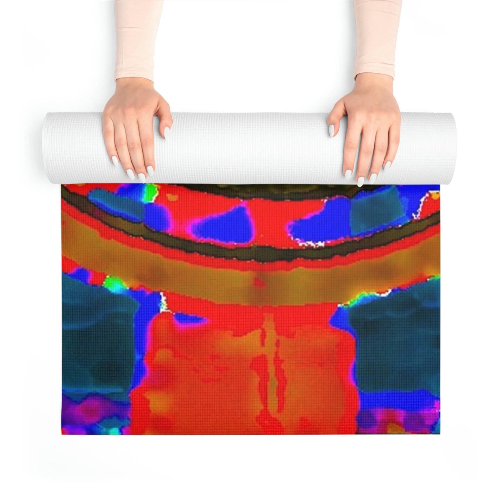 Foam Yoga Mat ...  "No.9 Fishermen's Grotto - Fishermen's Wharf, SF, California" ... Family Archives: 1970's ... Original Works ...