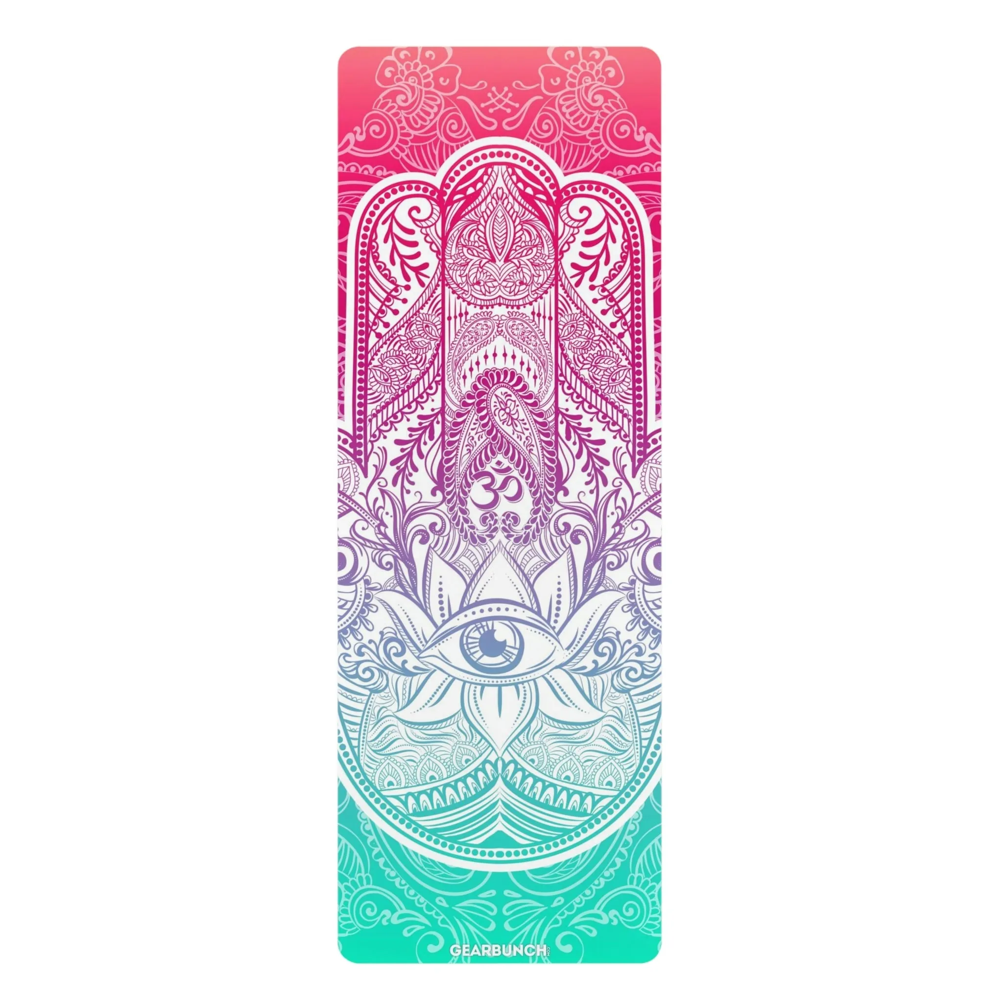 GearBunch Bright Hamsa Yoga Mat