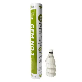 Gem Sports GEM NO.1 Goose Feather Shuttlecock (Tournament Grade)