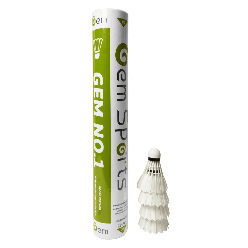Gem Sports GEM NO.1 Goose Feather Shuttlecock (Tournament Grade)