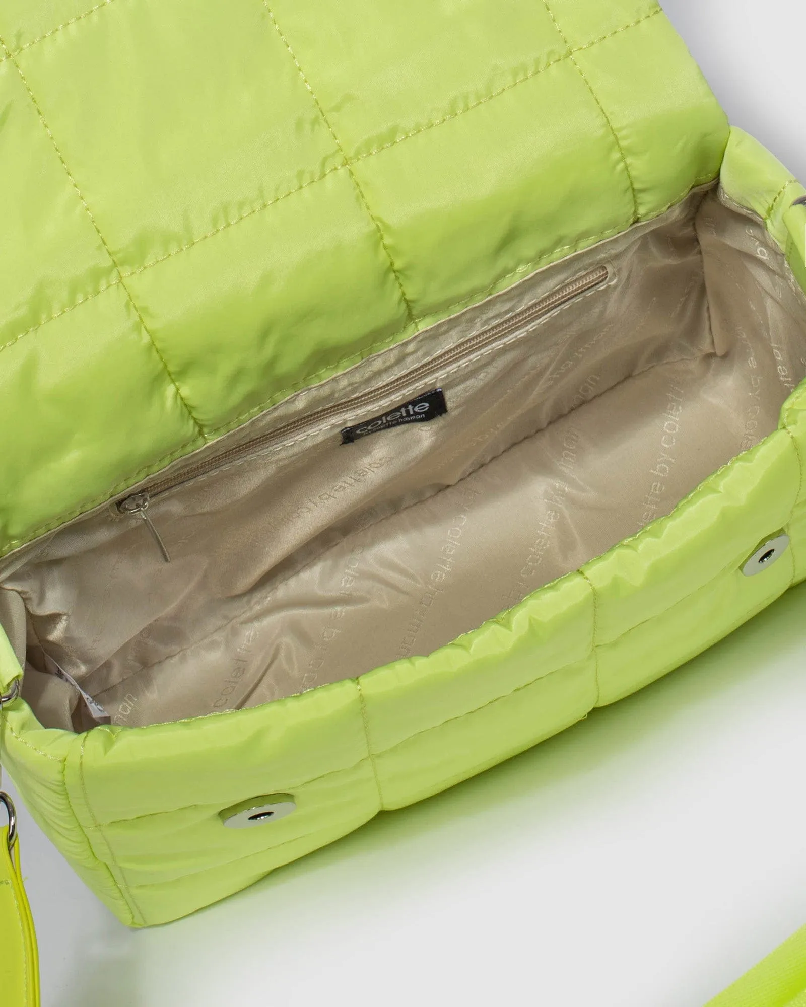 Green Halia Quilt 2.0 Crossbody Bag