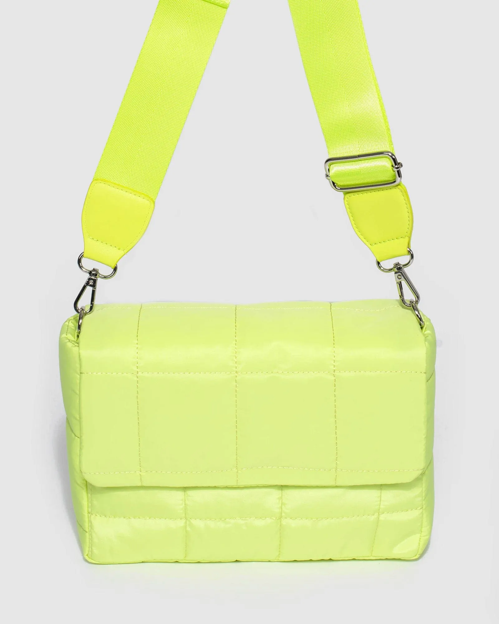 Green Halia Quilt 2.0 Crossbody Bag