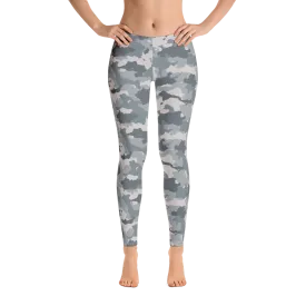 Grey Camo Leggings