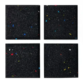 Heavy Duty Anti-Vibration Noise Reducing Rubber Pads 10cm x 10cm