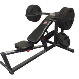 HEAVY DUTY LEVERAGE CHEST-SHOULDER-BACK BENCH PRESS MACHINE