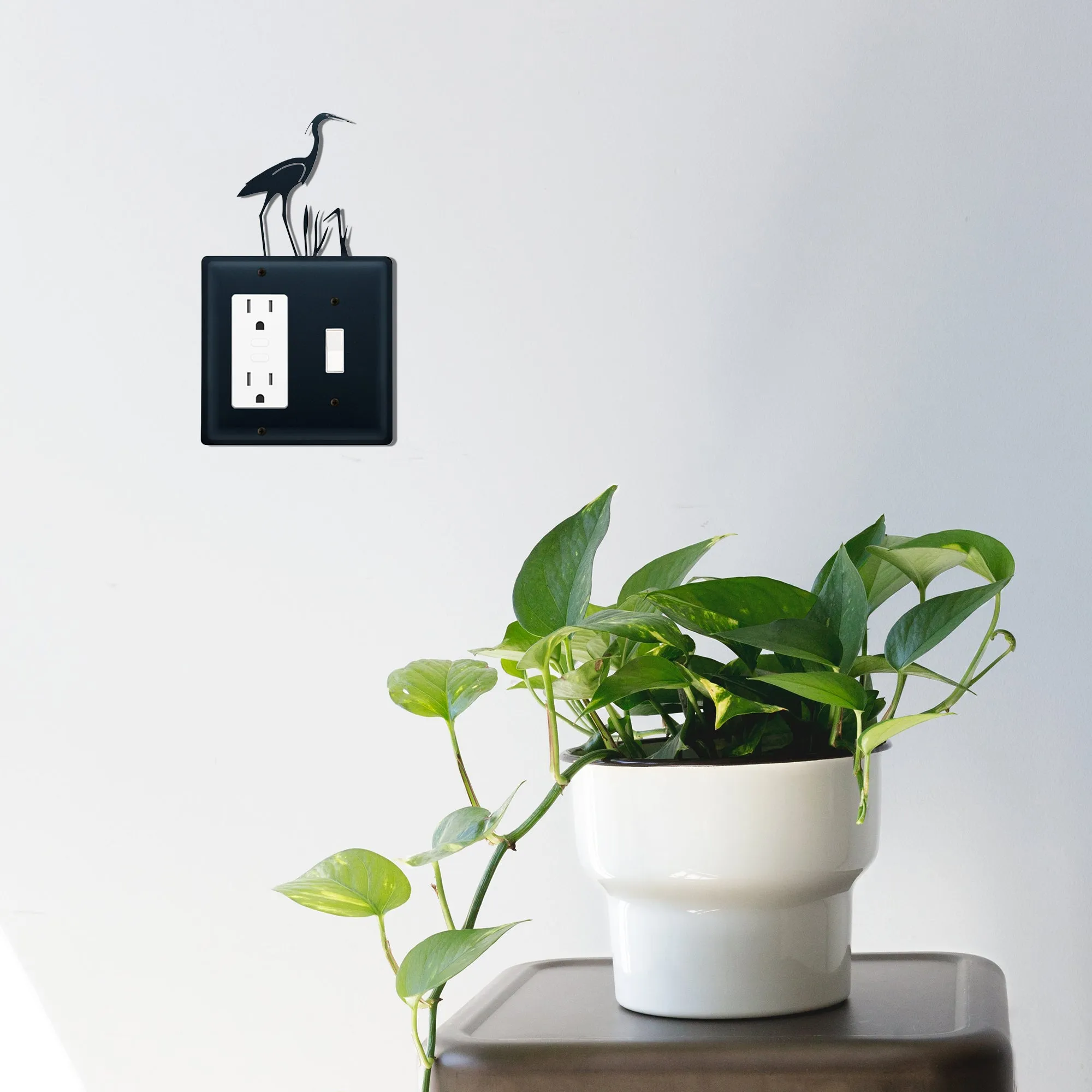 Heron Single GFI CUSTOM Product Switch Cover Allow 4 to 6 Weeks