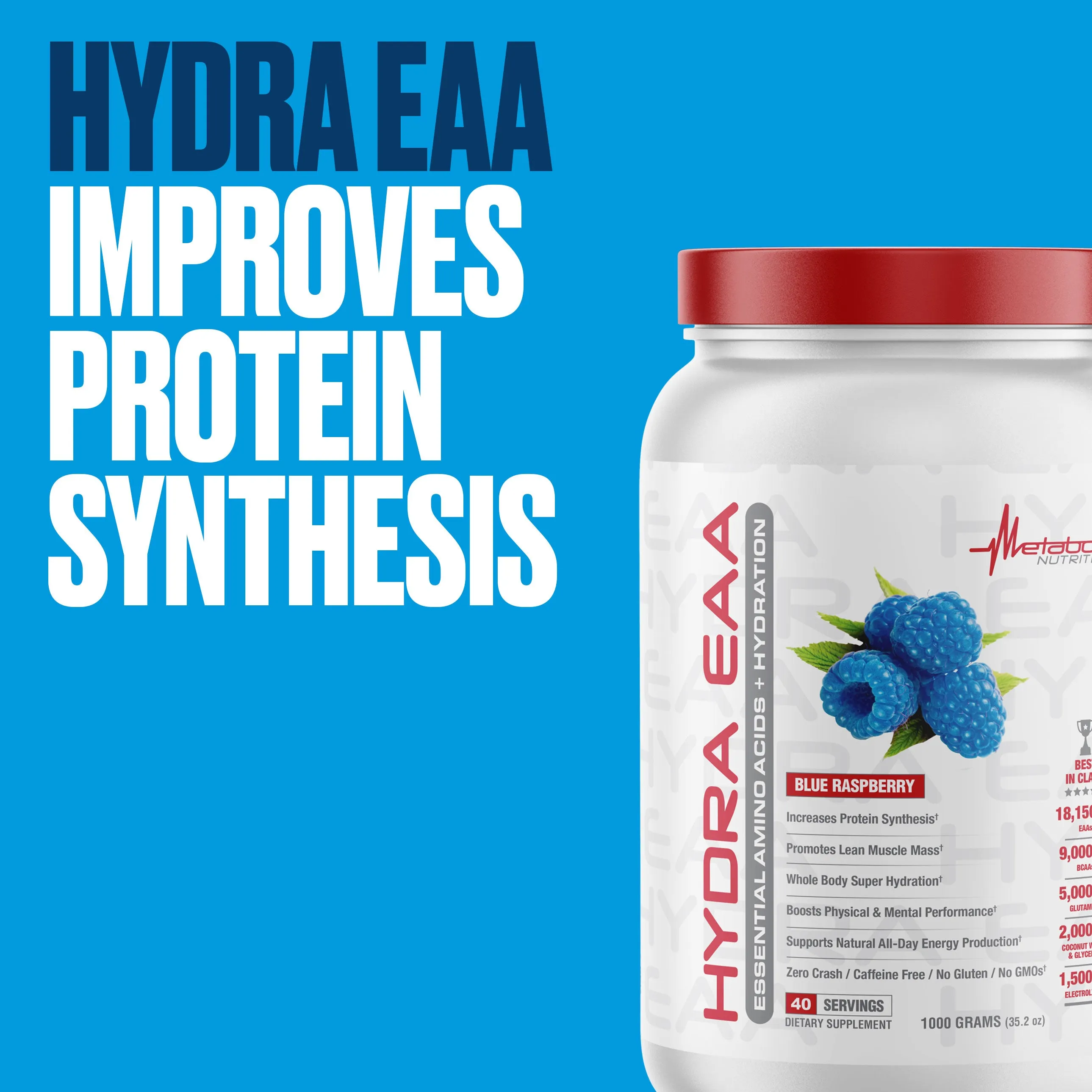 Hydra EAA Essential Amino Acids   Hydration
