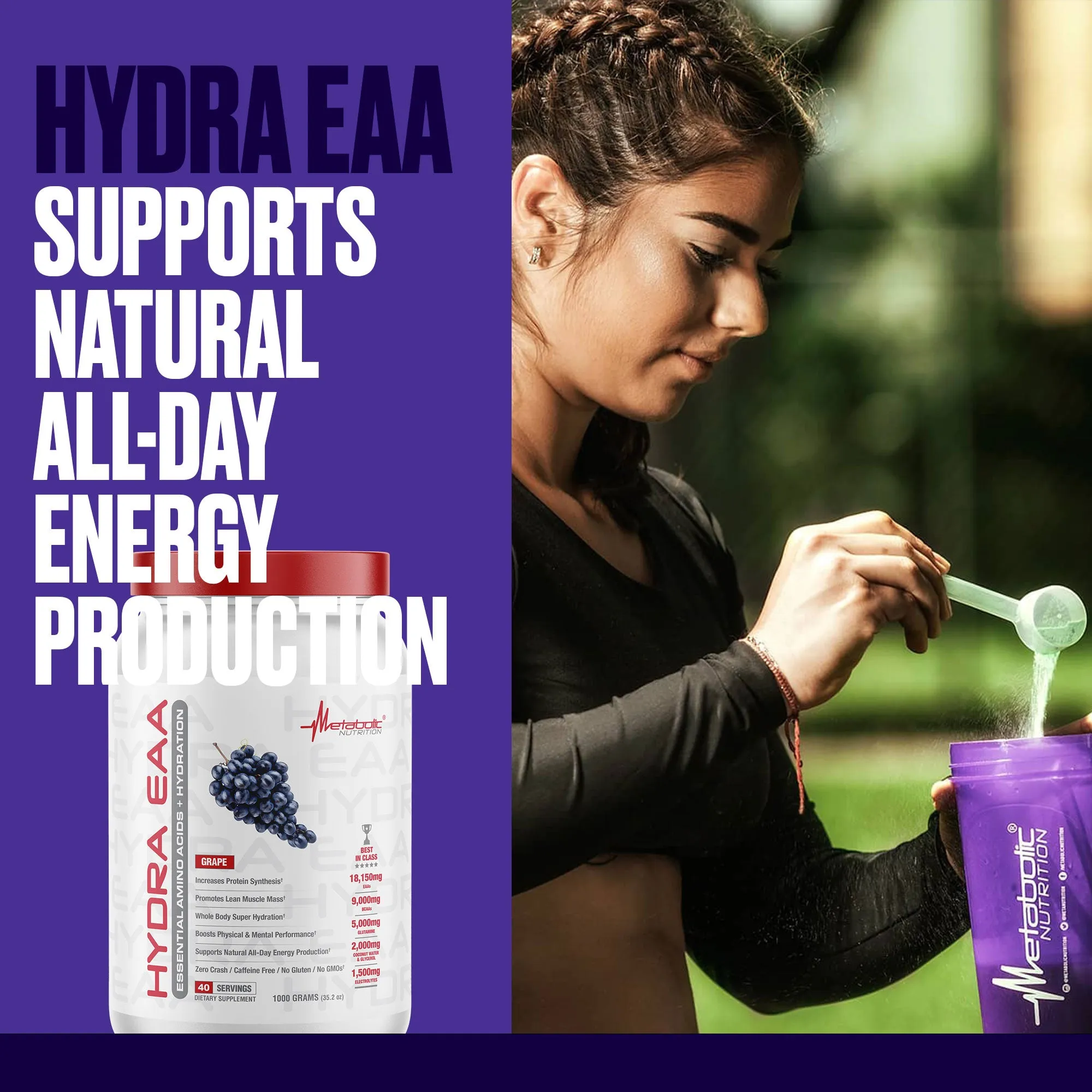 Hydra EAA Essential Amino Acids   Hydration